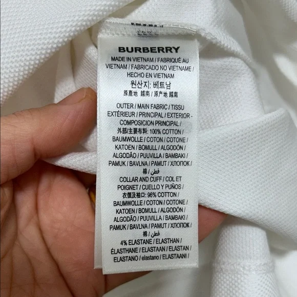 Burberry polo T shirt